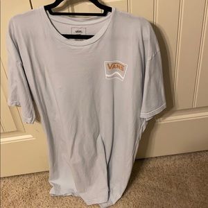 mens short sleeve vans tshirt